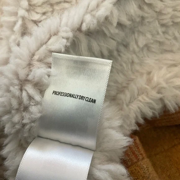 IDYLLWIND Miranda Lambert NETTIE SHERPA BLANKET COAT fringe penny lane coat S - Picture 7 of 16